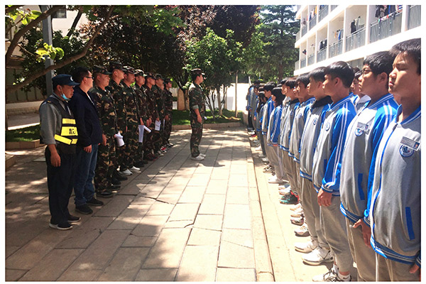 官渡区职业高级中学开展4月份学生宿舍安全、卫生大检查工作