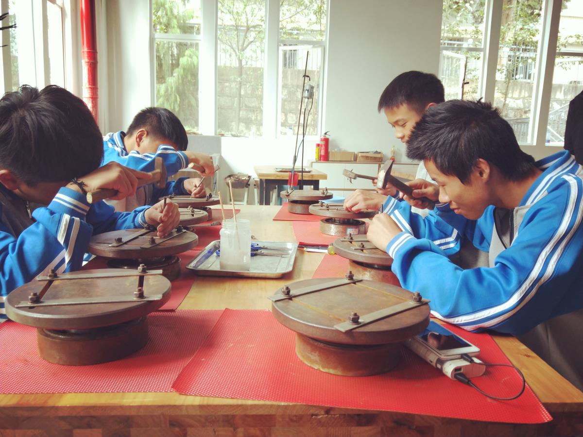 乌铜走银特色实习课