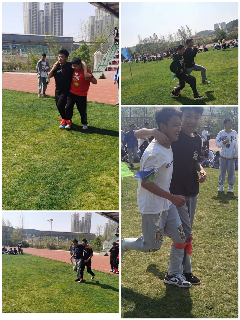 团结奋进   激扬青春——园林汽修学部趣味活动比赛