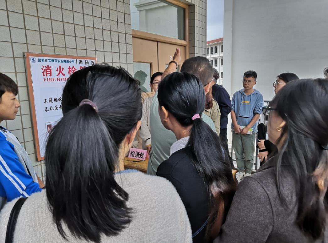 2020年10月29日组织“1+X”项目考试演练