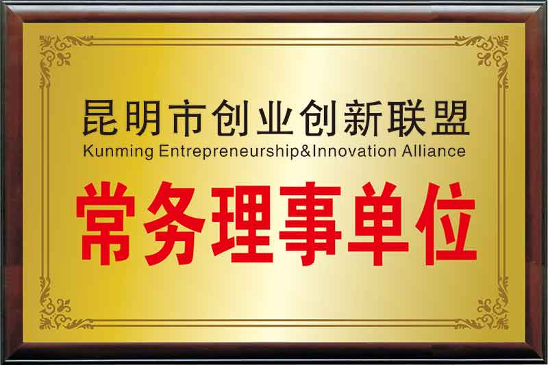 1542693794996617.jpg 昆明市创业创新联盟常务理事单位.jpg